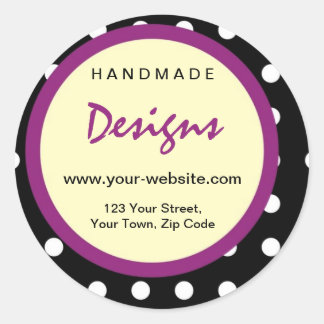 Personalised Handmade By Stickers