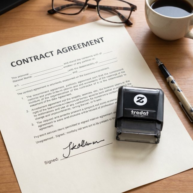 Personalised Handwritten Signature | Document Self-inking Stamp (Creator Uploaded)