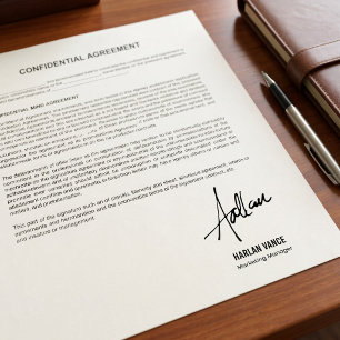 Personalised Handwritten Signature Document Self Self-inking Stamp