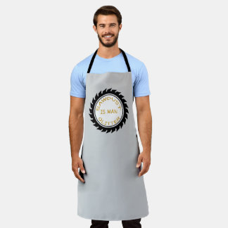 Personalised Handyman Carpenter Quotes Saying Apron
