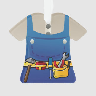 Personalised Handyman Repairman Ornament