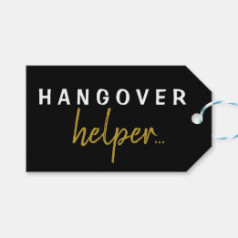 Personalised Hangover Helper Bachelorette Gift Tag