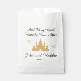 Personalised Happily Ever After Wedding Favour Bags