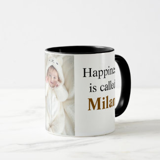 Personalised Happiness Is Called  Photo Mug 