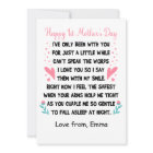 Personalised Happy 1st Mother's Day, Custom Names 