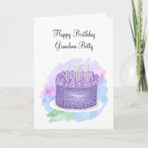 Personalised Happy Birthday Card for Her