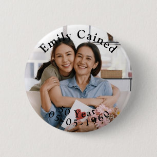 Personalised Happy Birthday Celebration gifts  6 Cm Round Badge