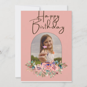 Personalised happy birthday invitation