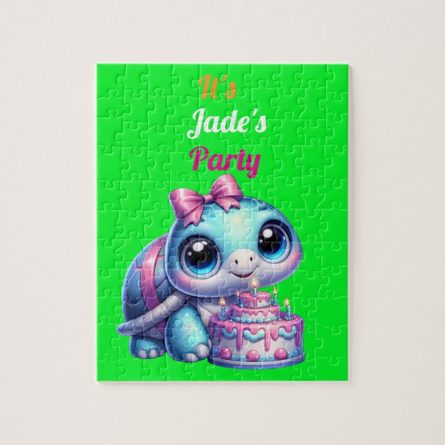 Personalised Happy Birthday Jigsaw Puzzle (Vertical)