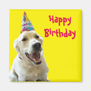 Personalised Happy Birthday Magnet