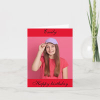 Personalised Happy Birthday Photo wife quotes 