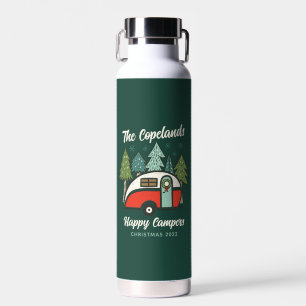 Personalised Happy Campers Water Bottle