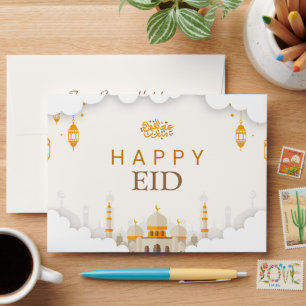 Personalised Happy Eid Money Card Envelopes