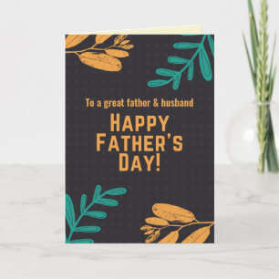 Personalised Happy Father's Day Card