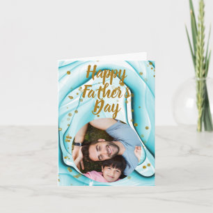 Personalised Happy Father's day Card