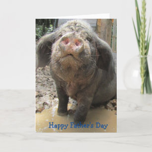 Personalised Happy Father's Day,  Meishan Card
