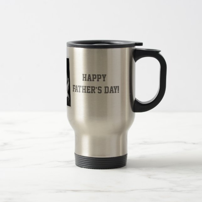 Personalised Happy Fathers Day Mugs ADD YOUR PHOTO (Right)