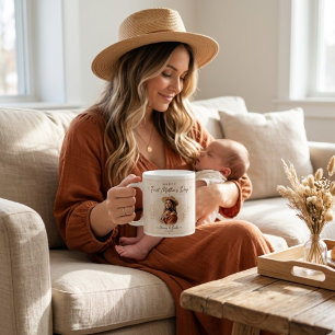 Personalised Happy First Mother’s Day Photo Mug