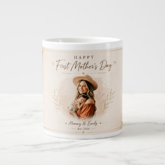 Personalised Happy First Mother’s Day Photo Mug