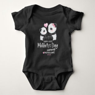 Personalised Happy First Mothers Day Baby Bodysuit