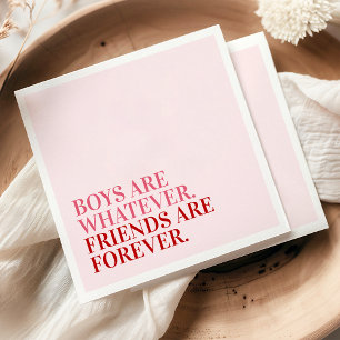 Personalised Happy Galentine's Day Party Napkin