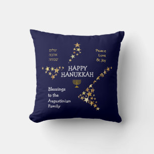 Personalised HAPPY HANUKKAH Cushion
