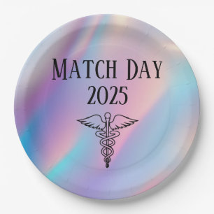 Personalised Happy Match Day 2025 Residency Doctor Paper Plate