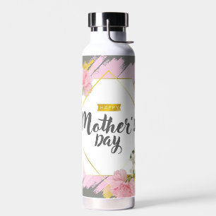 Personalised Happy Mothers Day  Water Bottle