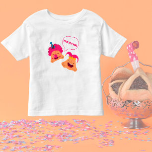 Personalised Happy Purim Funny Hamentashen Toddler T-Shirt