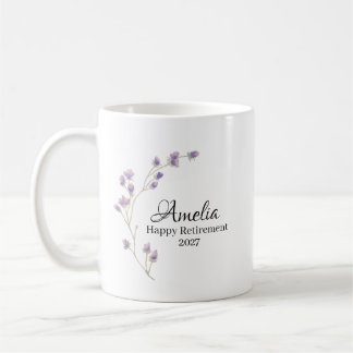 Personalised Happy Retirement 2027 Coffee Mug
