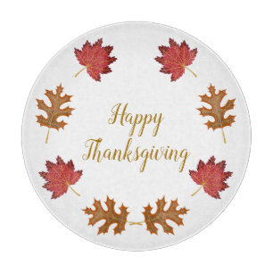 Personalised Happy Thanksgiving Cutting Board