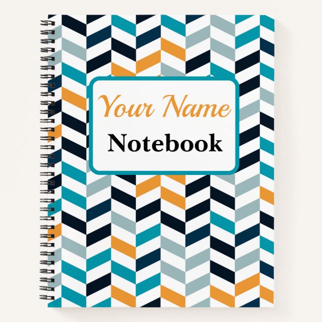 Personalised Hardcover Notebook 8.5" x 11" (Front)
