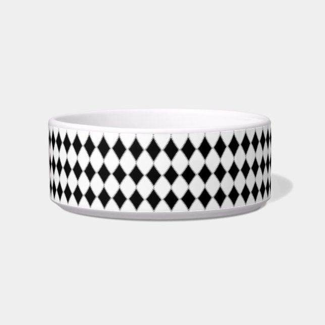 Personalised Harlequin Pattern Bowl (Right)
