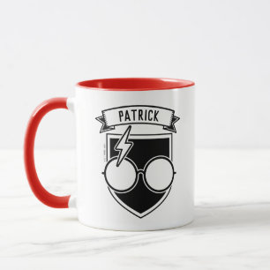 Personalised HARRY POTTER™ Badge Mug
