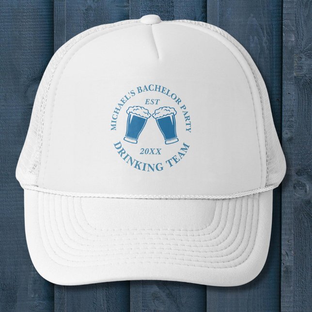 Personalised Hat | Drinking Team Bachelor Weekend (Creator Uploaded)