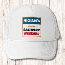 Personalised Hat | Universal Bachelor Weekend