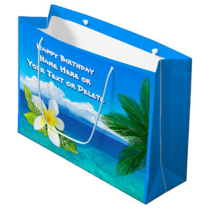 Personalised Hawaiian Gift Bags