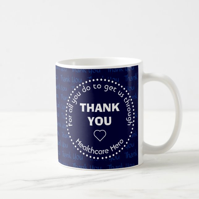 Personalised Healthcare Hero THANK YOU Mug (Right)