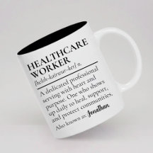 Personalised Healthcare Worker Mug Thank You Gift