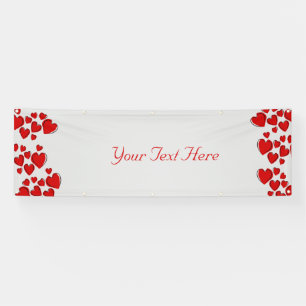 Personalised Heart Banner