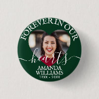 Personalised Heart Photo Memorial