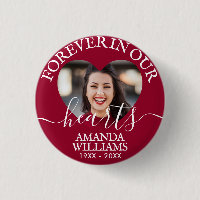 Personalised Heart Photo Memorial