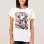 Personalised heart shaped photo collage T-Shirt<br><div class="desc">Easily upload your own picture and edit text (family reunión, I love my family, I love my girlfriend, family names, in loving memory of ... ). You can edit heart and text colour. For best results, it is recommended to use photos with the subject facing the front, centred and with...</div>