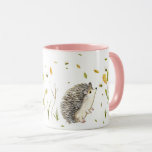 Personalised hedgehog mug<br><div class="desc">A cute design features hedgehog illustration,  a perfect functional gift for hedgehog lovers.  Click Edit Design or Personalise button to add name or personal message to make it even more unique and special..</div>