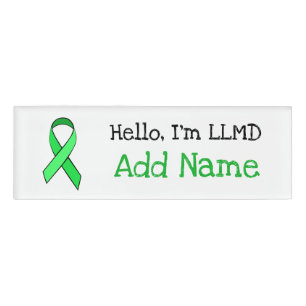 Personalised Hello, Im LLMD Name Tag