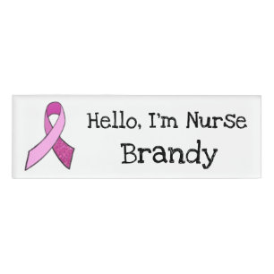 Personalised Hello, Im Nurse Name Tag