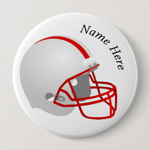 Personalised Helmet 10 Cm Round Badge