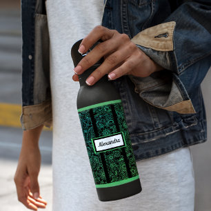Personalised Henna Yoga Pattern 710 Ml Water Bottle