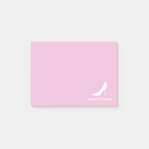 Personalised high heel shoe fashion Post-it® notes