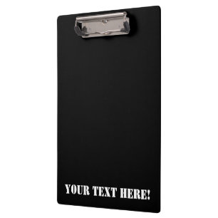 Personalised Highway Traffic Bumble Bee Chevrons Clipboard
